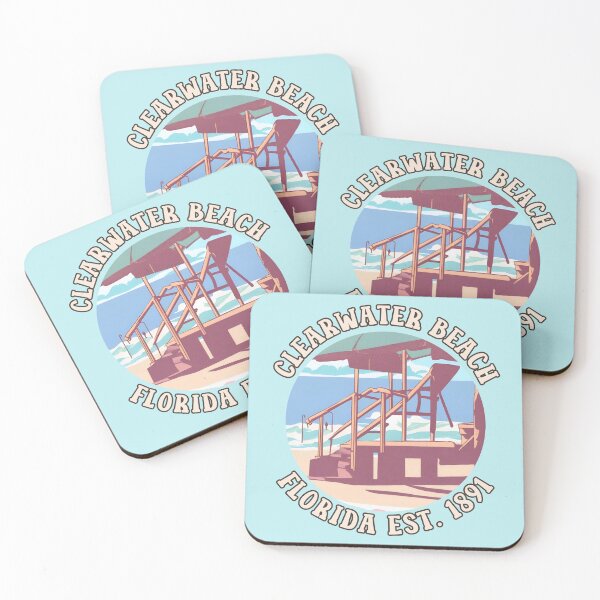 Item preview, Clearwater Beach Vacation Tropical designed and sold by 2Duckies.