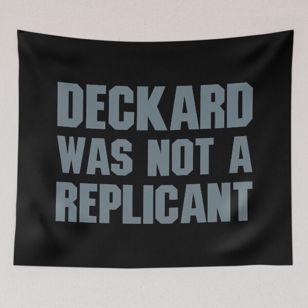 Item preview, Deckard no era un replicante 4 - Ciencia ficción designed and sold by Vector-Artist.