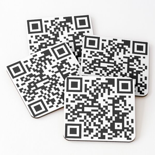 Item preview, Rick roll qr code designed and sold by DarkenFusion.