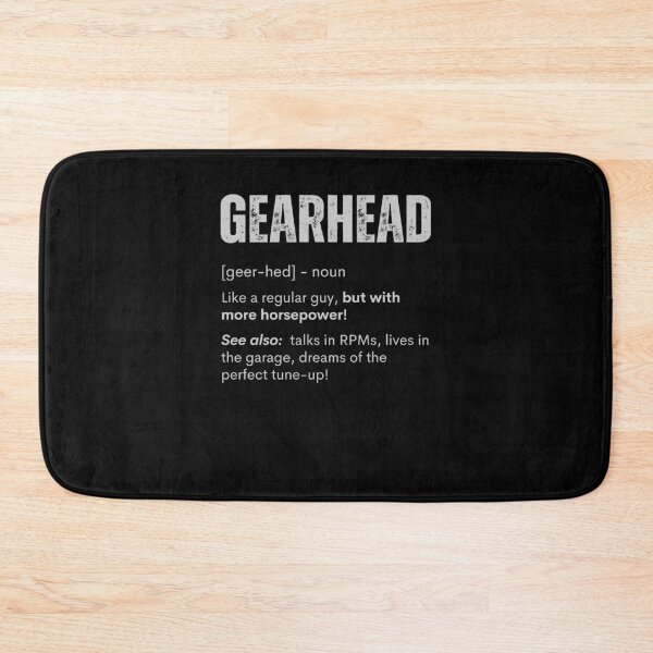 Item preview, Gearhead Definition Horsepower Art designed and sold by 365CarMods Official.