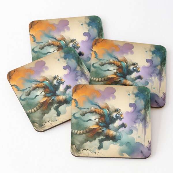 Item preview, Running Tiger Warrior designed and sold by groovyspecs.