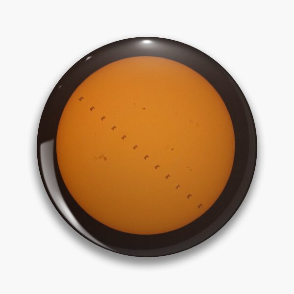 Item preview, International Space Station (ISS) closeup transit of the sun June 1, 2024 designed and sold by James Cumming.