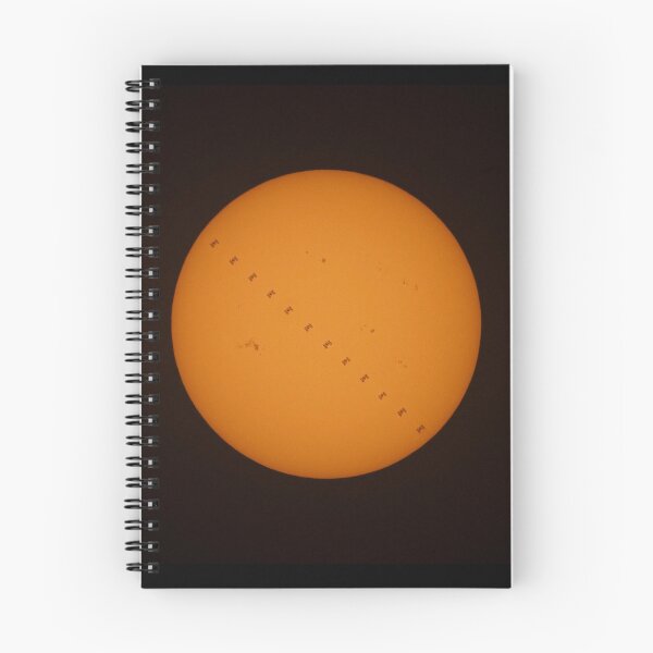 Item preview, International Space Station (ISS) closeup transit of the sun June 1, 2024 designed and sold by James Cumming.