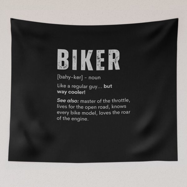 Item preview, Biker Definition Cool Guy Art designed and sold by 365CarMods Official.