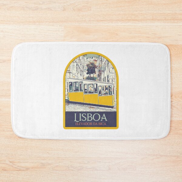 Item preview, Illustration of the Famous Bica Funicular in Lisbon, Portugal designed and sold by Lemomo-artworks.