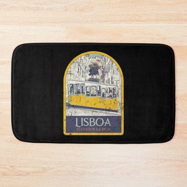 Item preview, Illustration of the Famous Bica Funicular in Lisbon, Portugal designed and sold by Lemomo-artworks.