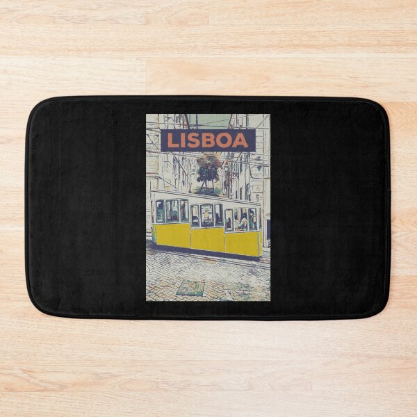 Item preview, Illustration of the Famous Bica Funicular in Lisbon, Portugal designed and sold by Lemomo-artworks.