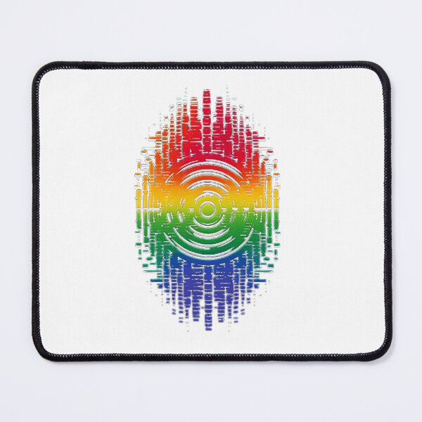 Item preview, Rainbow soundwaves designed and sold by BlissfulBlossom.