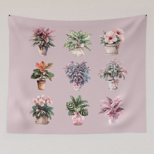 Item preview, Home Plants Coquette Aesthetic Style designed and sold by CozyLightsStore.