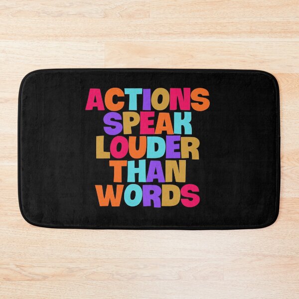 Item preview, Famous proverbs Actions speak louder than words designed and sold by FaridStoore.