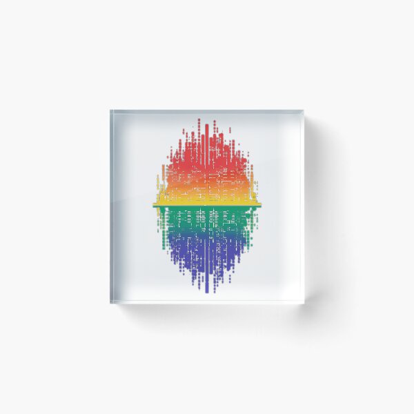 Item preview, Rainbow soundwaves 2 designed and sold by BlissfulBlossom.