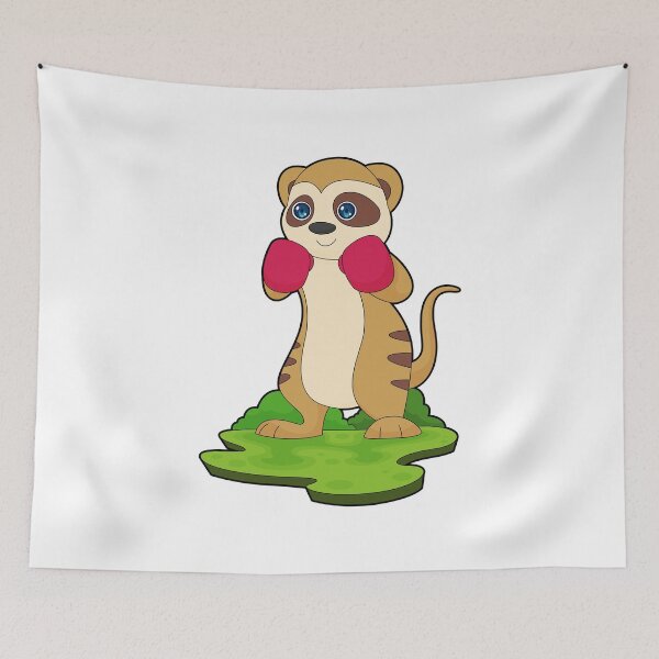 Item preview, Meerkat Boxer Boxing gloves Boxing designed and sold by Snabdesign84.