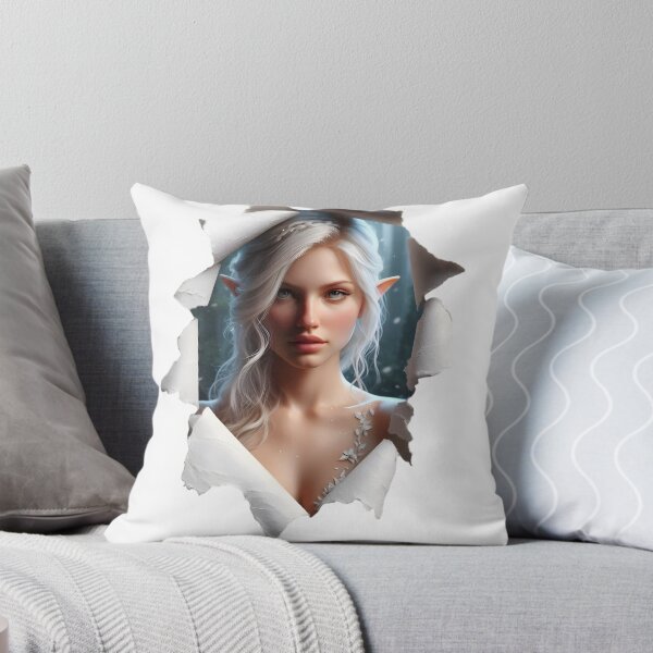 Item preview, Enigmatic Revelation Portrait Elf designed and sold by AI-Only Creations.