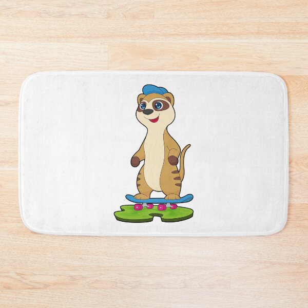 Item preview, Meerkat Skater Skateboard designed and sold by Snabdesign84.