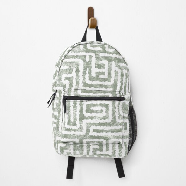 Item preview, Textured Maze Pattern Green designed and sold by strixvariaart.
