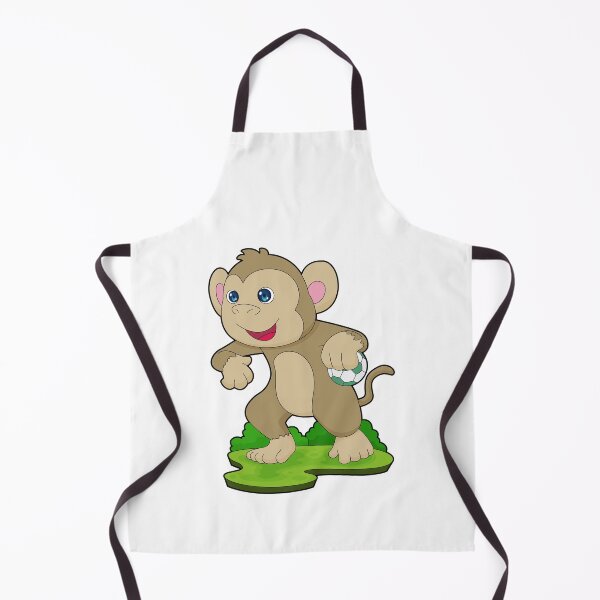 Item preview, Monkey Handball player Handball designed and sold by Snabdesign84.