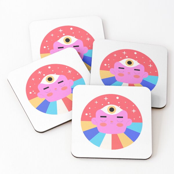 Item preview, Psychedelic Positive Vibes Illustration designed and sold by Josan Designs.