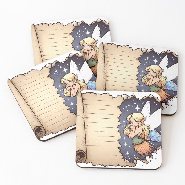 Item preview, Enigmatic Revelation Cartoon Elf designed and sold by AI-Only Creations.