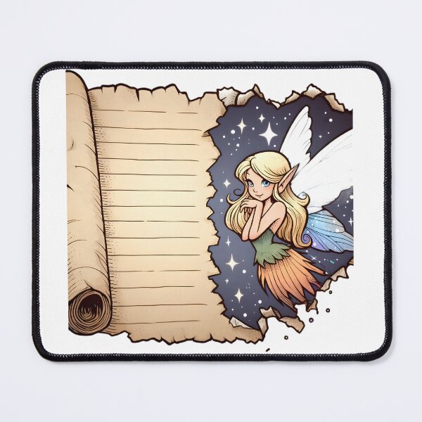 Item preview, Enigmatic Revelation Cartoon Elf designed and sold by AI-Only Creations.