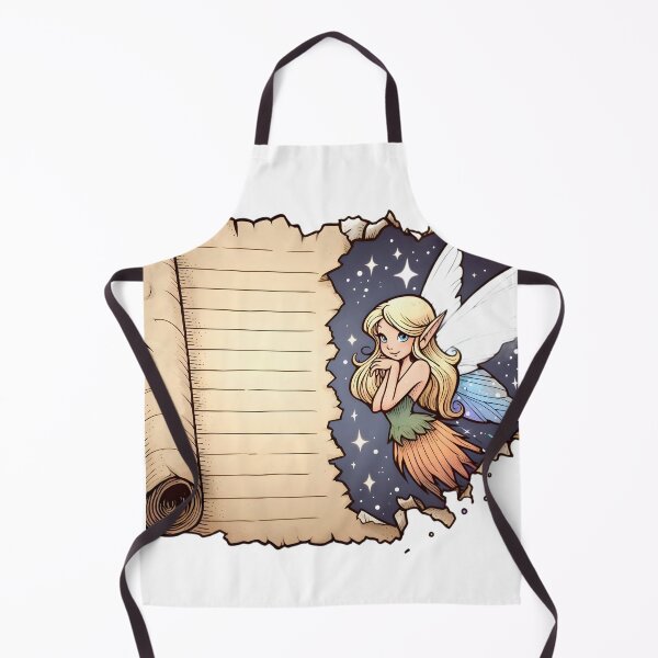 Item preview, Enigmatic Revelation Cartoon Elf designed and sold by AI-Only Creations.
