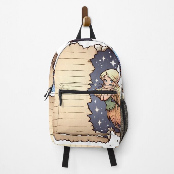 Item preview, Enigmatic Revelation Cartoon Elf designed and sold by AI-Only Creations.
