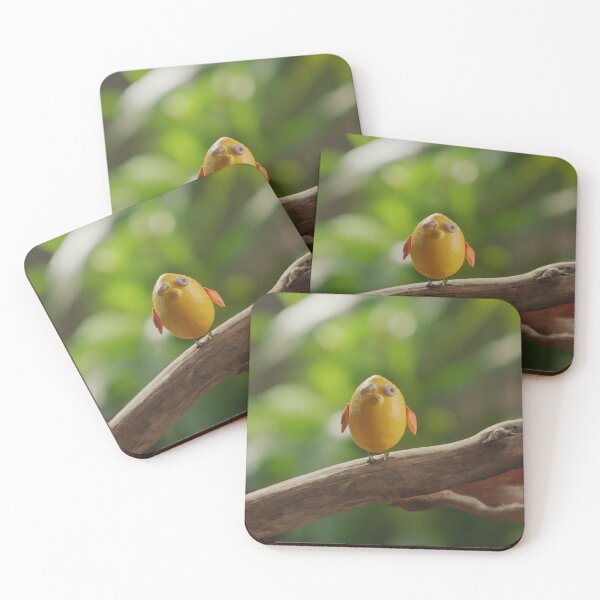 Item preview, Lemon Bird on a Tree Branch designed and sold by BestArtByArvind.
