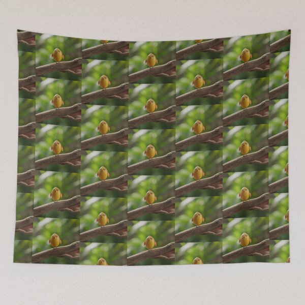 Item preview, Lemon Bird on a Tree Branch designed and sold by BestArtByArvind.