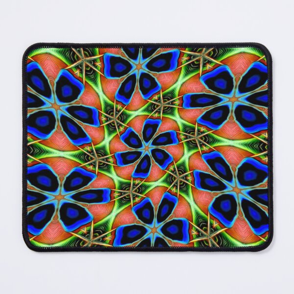 Item preview, Abstract Peacock Feathers Pattern designed and sold by Patternflower.