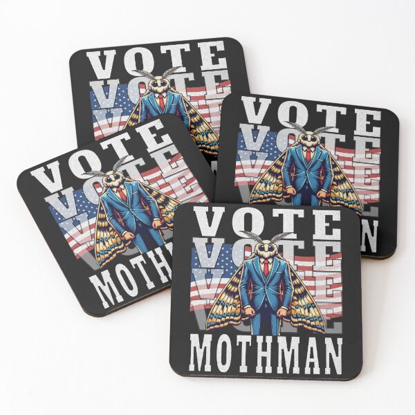 Item preview, Save Democracy Vote Moth Man designed and sold by ZeptepiTrends.