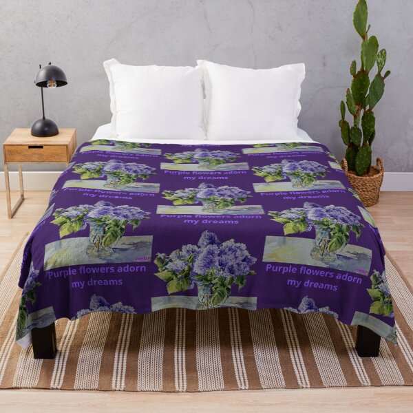 Item preview, Purple Flowers designed and sold by Czerkiz.
