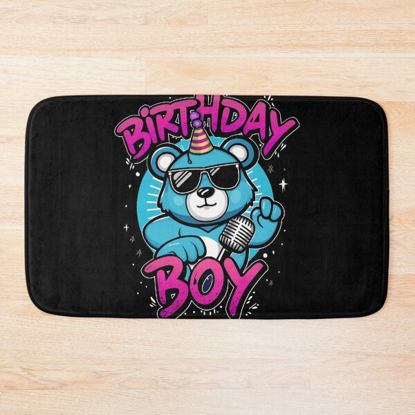 Item preview, Birthday Boy Cool Bear Celebration designed and sold by Quirky Shirts.