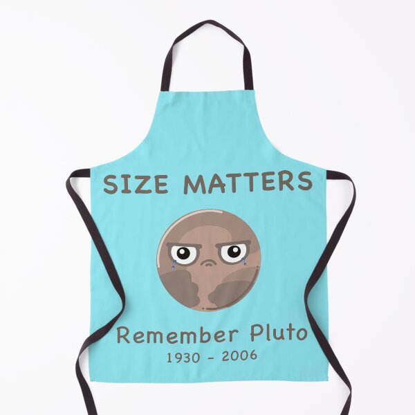 Item preview, Size Matters: Remember Pluto Meme Slogan designed and sold by Catphonesoup.