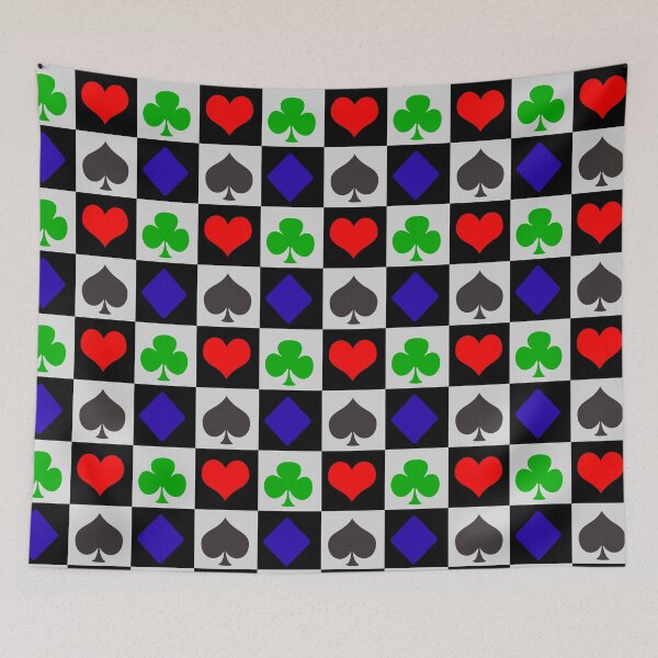 Item preview, Spade Club Heart And Diamond Shapes designed and sold by PatternTitan.