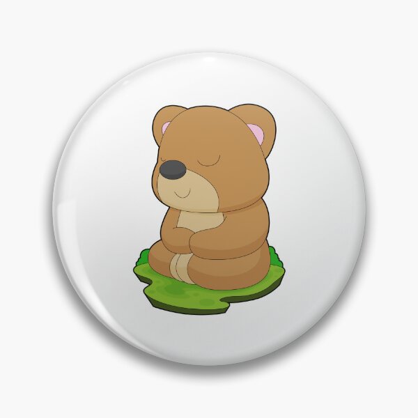 Item preview, Bear Yoga Fitness Meditation designed and sold by Snabdesign84.
