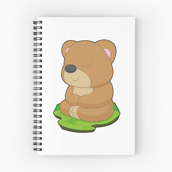 Item preview, Bear Yoga Fitness Meditation designed and sold by Snabdesign84.