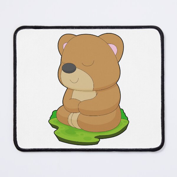 Item preview, Bear Yoga Fitness Meditation designed and sold by Snabdesign84.
