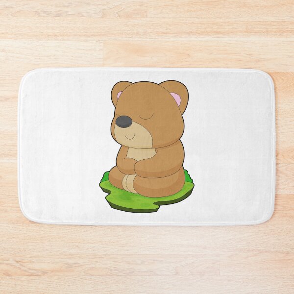 Item preview, Bear Yoga Fitness Meditation designed and sold by Snabdesign84.