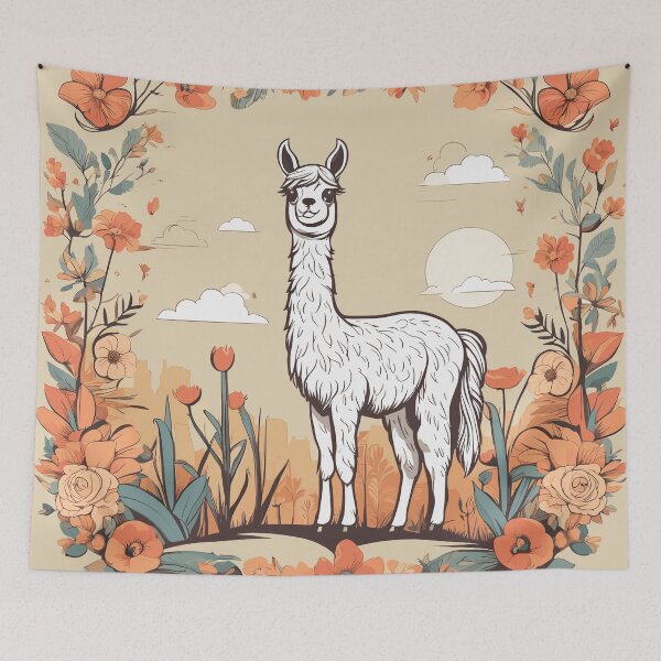 Item preview, Alpaca Artwork designed and sold by WildlifeInc.