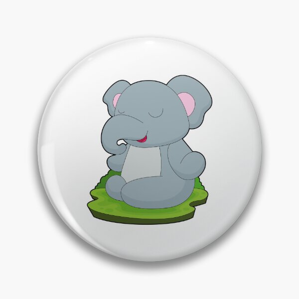 Item preview, Elephant Yoga Fitness Meditation designed and sold by Snabdesign84.