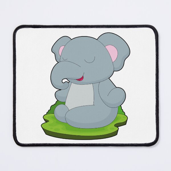 Item preview, Elephant Yoga Fitness Meditation designed and sold by Snabdesign84.