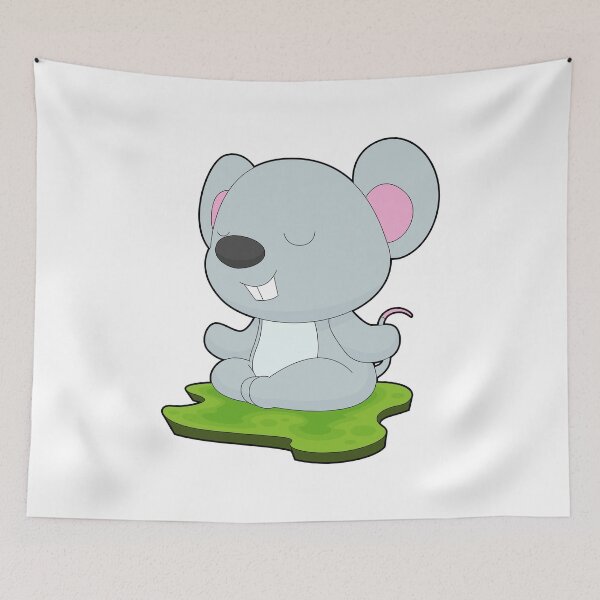 Item preview, Mouse Yoga Fitness Meditation designed and sold by Snabdesign84.