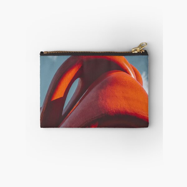Item preview, Abstract Red Sculpture with Hole designed and sold by BestArtByArvind.