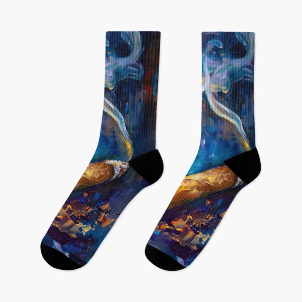 Item preview, Sensuous Spirals - Vivid Swirls of Cigar Smoke Amid Dynamic Contrasting Colors of Light and Shadow designed and sold by OlfactoART Studio.