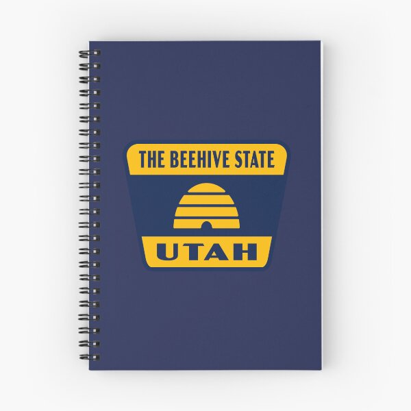 Item preview, The Beehive State Utah Retro Flag Badge designed and sold by deadmansupplyco.