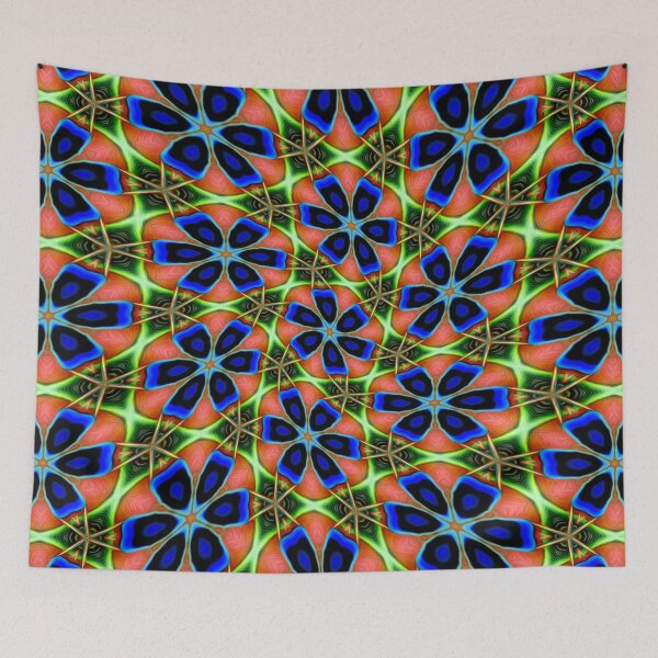 Item preview, Abstract Peacock Feathers Pattern designed and sold by Patternflower.