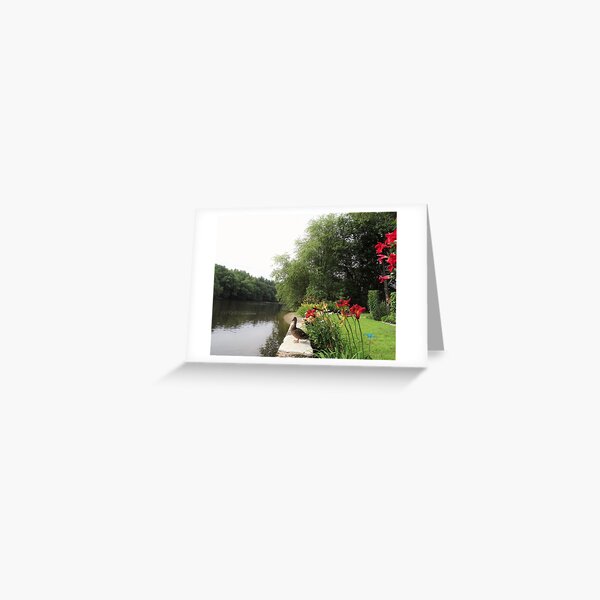 Summertime on the Concord River Greeting Card