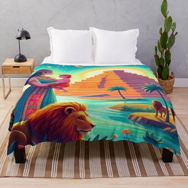 Item preview,  Ishtar (Inanna), goddess of love, war, fertility and life, Lion of Babylon, Mesopotamia, cuneiform texts, palm tree, marsh, birth, newborn, genesis, origin, sky, flowers designed and sold by Redbdon.