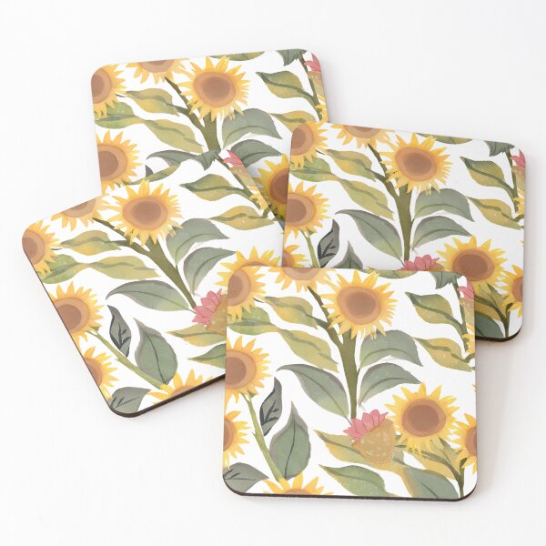 Item preview, Watercolor sunflower painting  designed and sold by AKRE R.