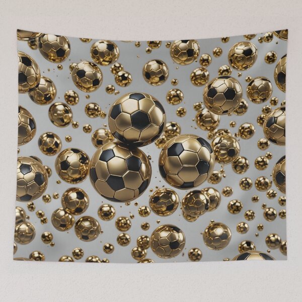 Item preview, Golden soccer balls designed and sold by Marcu Ioachim.
