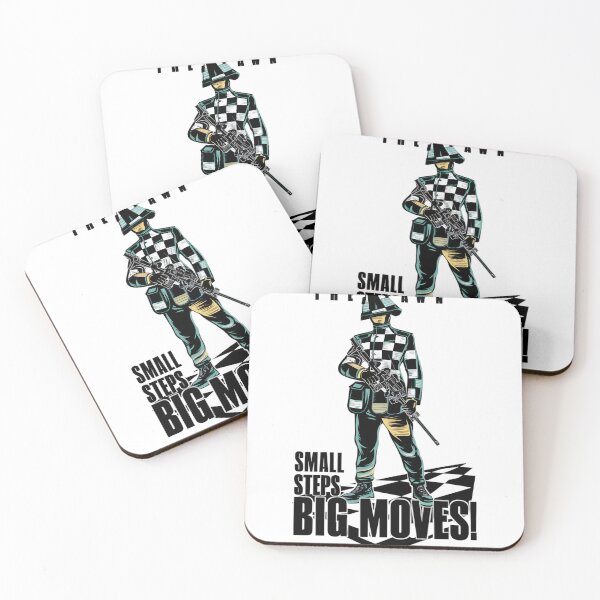 Item preview, The Pawn T-Shirt, Small Steps Big Moves Graphic Tee, Unique Chess Print Shirt, Artistic Soldier Design, Motivational Casual Wear designed and sold by Zeng-Graphics.